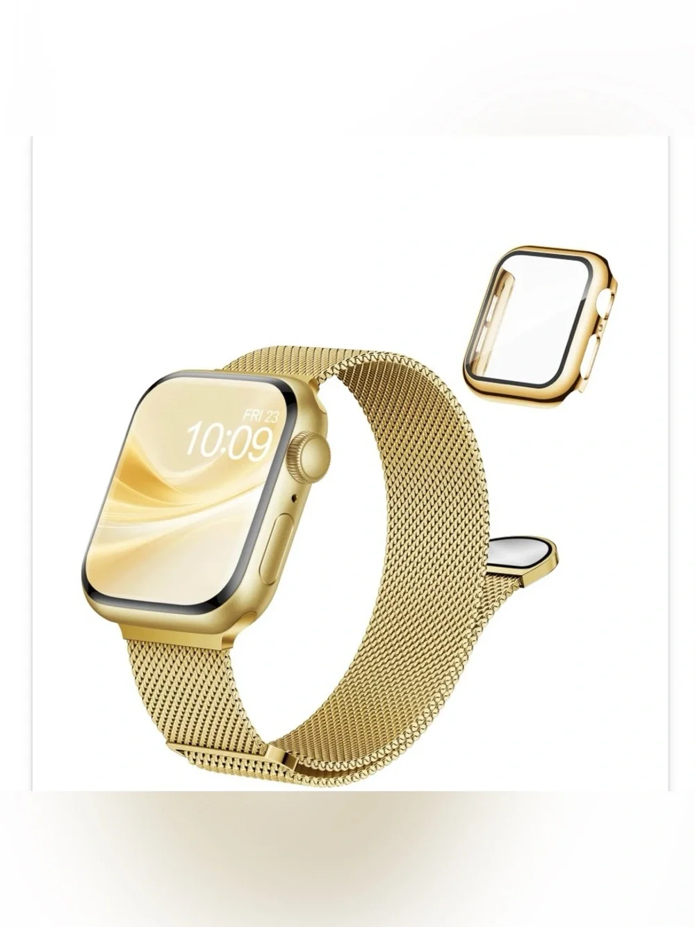 Smartwatch Magnetic Band GOLD MESH (MEN/WOMEN)
